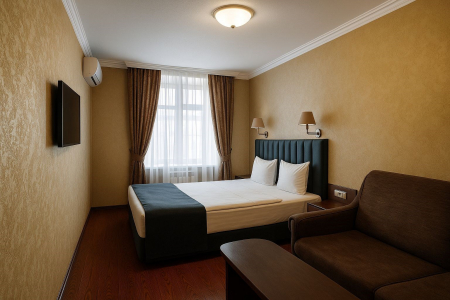 Улучшенный стандарт с бесплатным завтраком и парковкой, фото 12