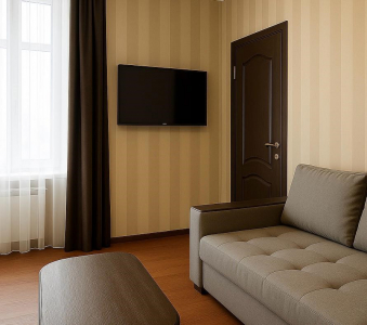 Двухкомнатный номер с  бесплатным завтраком и парковкой, фото 1