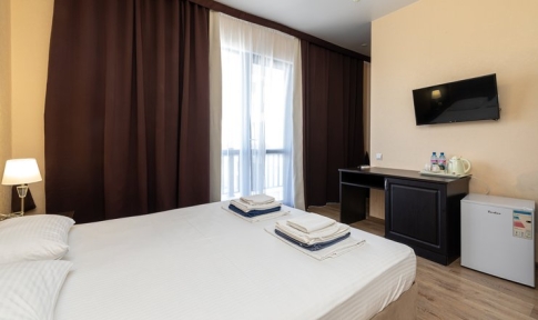 Стандарт 2-местный 1-комнатный с балконом, корпус 2, категория В, фото 2