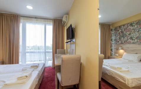 Комфорт 2-местный 1-комнатный с балконом (с ремонтом), фото 2