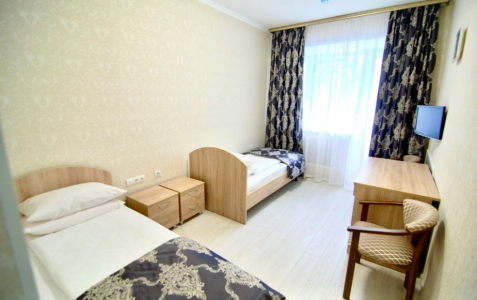 Стандарт 1-местный 1-комнатный в корпусах: Рубин, Изумруд, Яшма 14 кв.м., фото 1