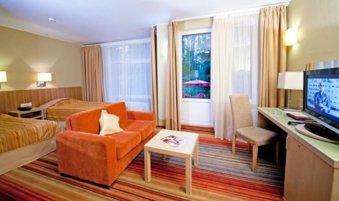 Делюкс 2-мес.1-комн.к.№2 Лесной с террасой , фото 2