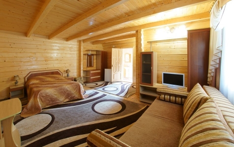 Номер 2-местный 1-комнатный в деревянном коттедже (1,2 этаж), фото 2