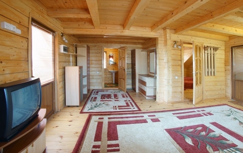 Номер 2-местный 2-комнатный в деревянном коттедже (2 этаж), фото 2