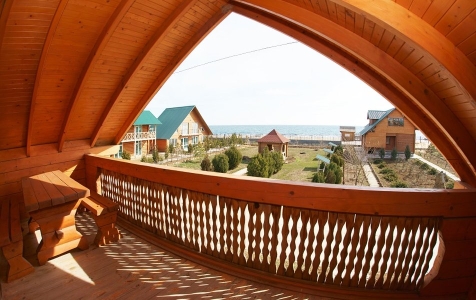 Номер 2-местный 2-комнатный в деревянном коттедже (2 этаж), фото 3