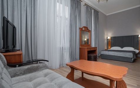 Стандарт 3-местный улучшенный с одной кроватью + диван, фото 4