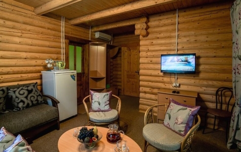 Коттедж сруб 2-местный 2-комнатный 1 этаж, фото 2