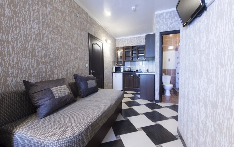 Апартаменты Апартаменты 3-местные 1-комнатные с кухней, фото 3