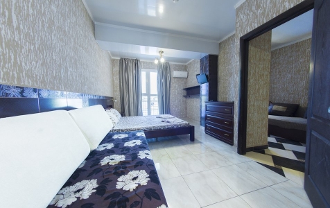 Апартаменты Апартаменты 3-местные 1-комнатные с кухней, фото 4