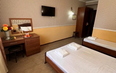 Стандарт 3-м. с видом на бассейн, фото 3