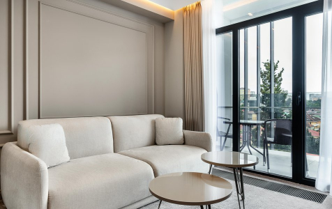 Полулюкс 2-местный с кухней и видом на море, фото 4