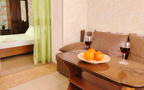 Комфорт 4х местный комфорт с видом на столовую и территорию отеля, фото 6