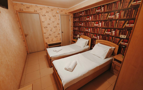 Стандарт Плюс 2-местный с видом на бассейн, цокольный этаж, фото 2