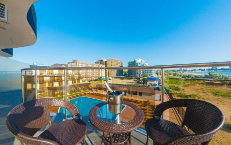 Люкс 2-местный 2-комнатный  Sea View, фото 3