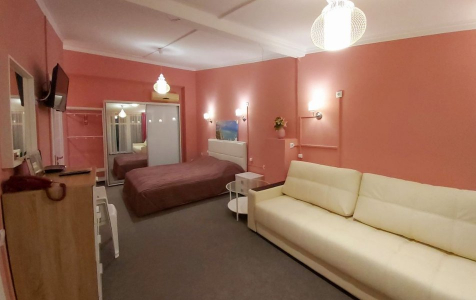 Номер 4-местный 1-комнатный с кухней и вдом на море (7 этаж), фото 3