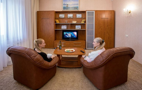 Люкс 2-местный 3-комнатный с сауной, фото 4