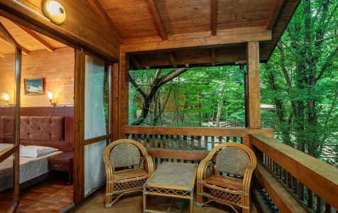 Коттедж Сруб "Люкс" 2-местный, фото 2