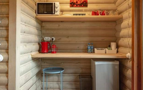 Коттедж-сруб 2-местный 2-комнатный (спальня и гостинная), фото 4