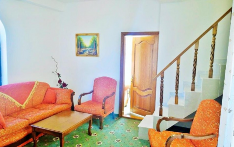 Люкс 4-местный 2-этажный 3-комнатный с видом на море (с балконом, лоджией), фото 2