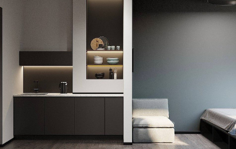 Апартаменты 2-местный с мини-кухней, фото 3