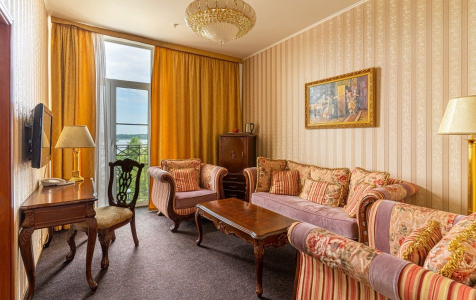 Люкс 2-местный, 2х-комнатный, с видом на Волгу (кондиционер), фото 2