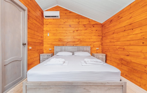 Шале 2-мес 1-ком вид на бассейн, фото 2