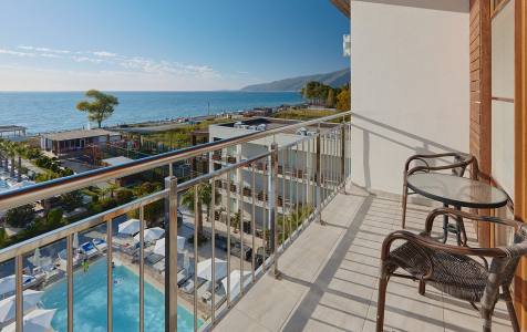 Делюкс 2-местный 1-комнатный с балконом с видом на море, фото 7