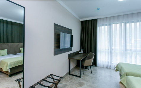 Комфорт Комфорт 2-местный TWIN с видом на парк и балконом, фото 2