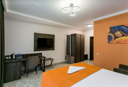 Комфорт Комфорт Семейный с видом на горы и балконом, фото 4