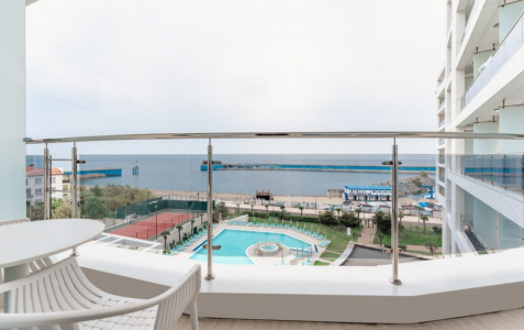 Люкс Джуниор с гидромассажной ванной и видом на море, фото 9