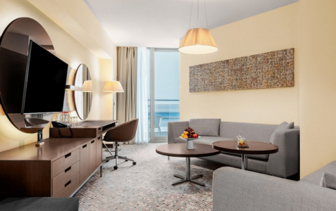 Люкс Джуниор с гидромассажной ванной и видом на море, фото 5