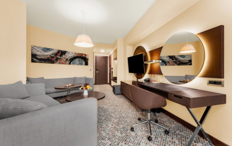 Люкс Джуниор с гидромассажной ванной и видом на море, фото 6