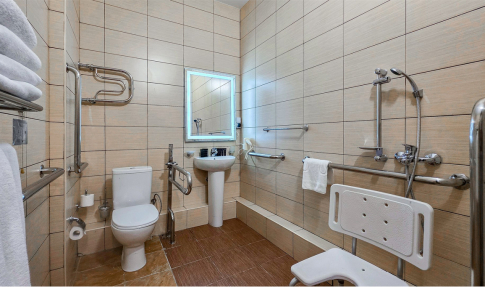 Стандарт Стандарт Комфорт 2-местный 2-комнатный для маломобильных гостей, фото 5