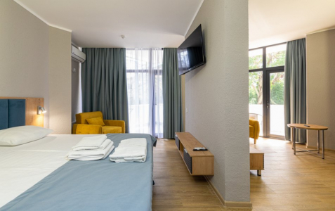 Люкс 2-местный 2-комнатный евро люкс "Бриз", фото 2