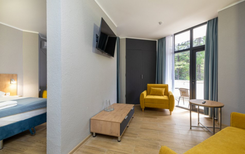 Люкс 2-местный 2-комнатный евро люкс "Бриз", фото 4