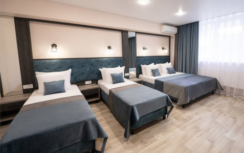 Семейный Комфорт 4-местный 1-комнатный  балконом корпус 1, фото 2