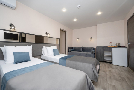 Семейный Люкс 5-местный 2-комнатный с балконом корпус 1, фото 2