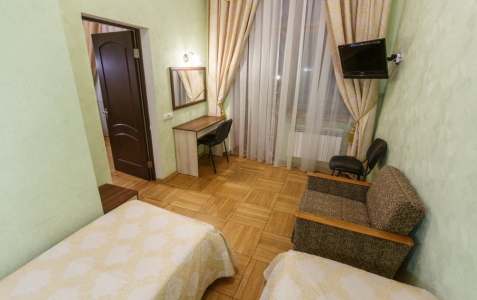 Стандарт 2-местный 1-комнатный (с балконом) "Горы" корпус 4, фото 2