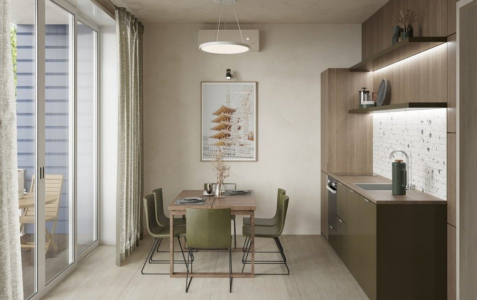 Коттедж 4-местный Коттедж Ваби-Саби Dog-friendly трехкомнатный, фото 3