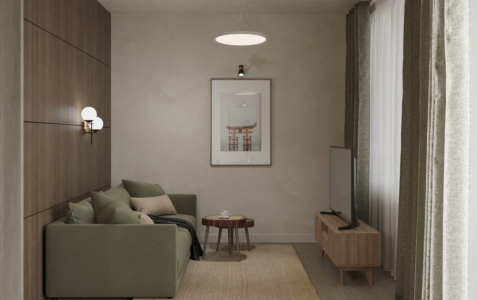 Коттедж 4-местный Коттедж Ваби-Саби Dog-friendly трехкомнатный, фото 5