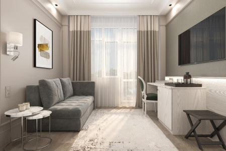 Номер 1-местный улучшенный 2-9 этаж, фото 3