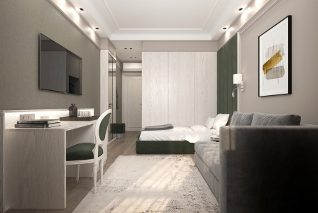 Номер 1-местный улучшенный 2-9 этаж, фото 2