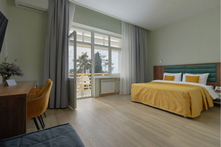  Номер 2-местный DBL Центр 2-4 этаж, фото 1