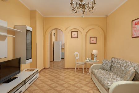 Номер 2-местный 2-комнатный DBL угловой 2-4 этаж, фото 4