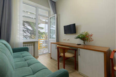 Номер 2-местный 2-комнатный DBL 2 этаж, фото 2