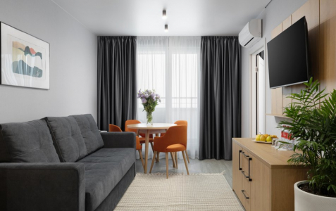 Апартаменты Семейные 2-местный 3-комнатные, фото 6