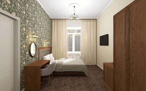 Номер 1-местный Соло Усадьба, фото 1