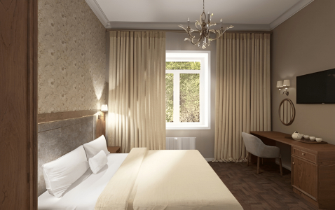 Номер Классик 2-местный Усадьба, фото 1