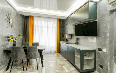 Апартаменты Апартаменты Люкс с балконом и кухней, фото 2