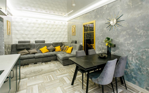 Апартаменты Апартаменты Люкс с балконом и кухней, фото 6